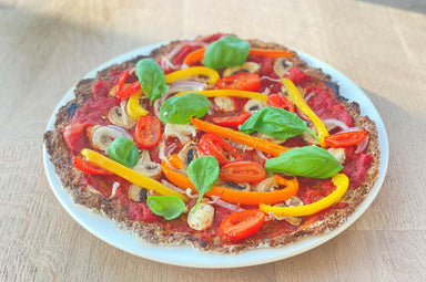 Colorful Cauliflower Pizza