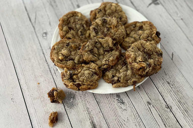 Earth-Shattering Tahini Chocolate Chip Walnut Cookies Recipe