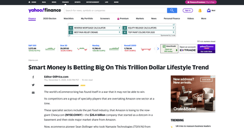 Smart Money Is Betting Big On This Trillion Dollar Lifestyle Trend
