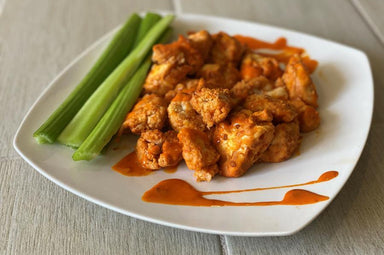 Buffalo Cauliflower Wings (Vegan, Gluten-Free) Recipe
