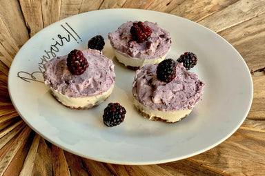 7-Ingredient Vegan Cheesecake Bites Recipe