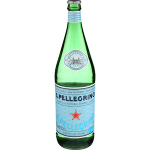 San Pellegrino – Sparkling Natural Mineral Water, 33.8 fl oz | Pack of 12