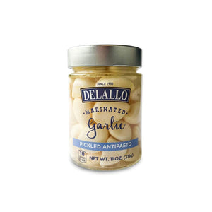 Delallo - Marinated Garlic In Extra Virgin Olive Oil, 11 Oz | Pack of 12