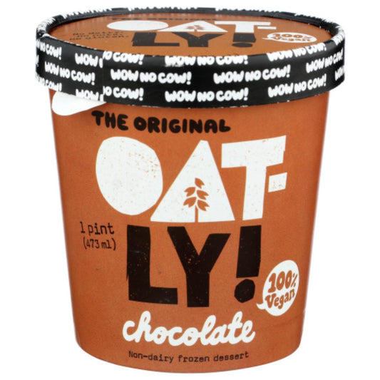 Oatly - Ice Cream Chocolate Non-Dairy, 1 Pt | Pack of 8