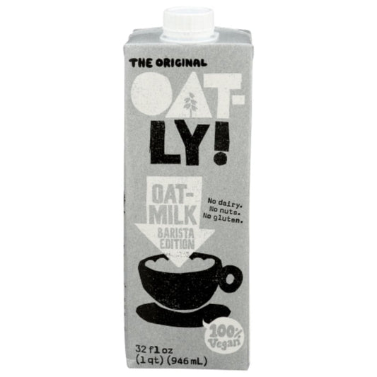Oatly - Oat Milk - Barista, 32fo (Pack of 6)