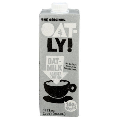 Oatly - Oat Milk - Barista, 32fo (Pack of 6)