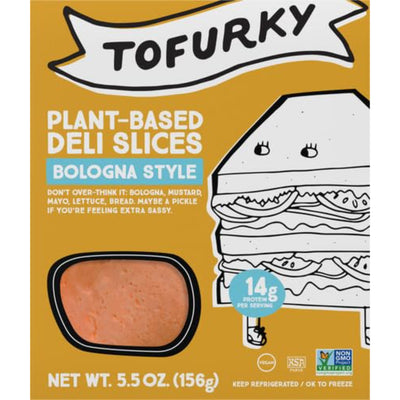 Tofurky - Meatless Bologna - Original, 5.5oz (Pack of 6)