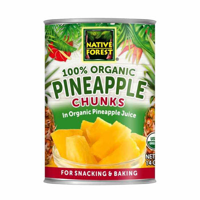 Native Forest - Pineapple Chunk - Original, 14oz (Pack of 6)