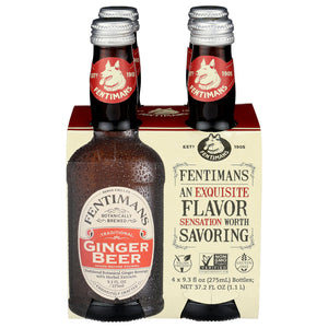 Fentimans - Sparkling Ginger Beer, 37.2 Fl Oz | Pack of 6