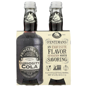 Fentimans - Curiosity Cola, 37.2 Fl Oz 4 Pack | Pack of 6