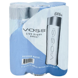 VOSS - Artesian Still Water, 101.4 Fl Oz | Pack of 4