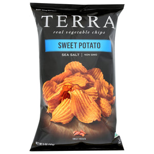 Terra Chips - Sweet Potato Chips - Sea Salt, 5oz (Pack of 12)