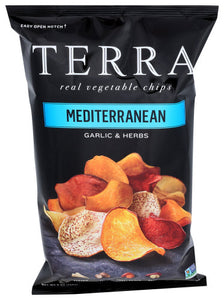Terra Chips - Chips - Exotic Mediterranean, 5oz (Pack of 12)
