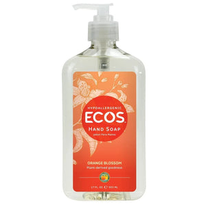 ECOS - Orange Blossom Hand Soap, 17 Oz (Pack of 6)