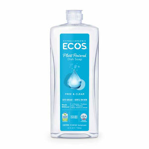 ECOS - Dishmate Dish Soap Free & Clear 25OZ ( Pack of 6)