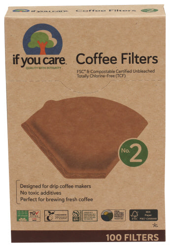 If You Care - Coffee Filter - Original, 100pc (Pack of 12)