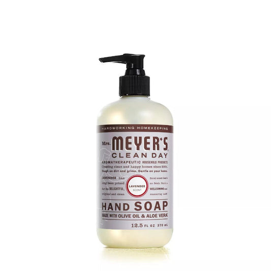 Mrs Meyers Clea - Liquid Hand Soap - Lavender, 12.5oz (Pack of 3)