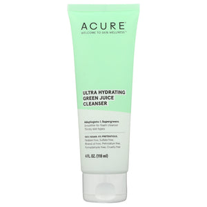 Acure - Cleanser - Green Juice, 4fo (Pack of 1)