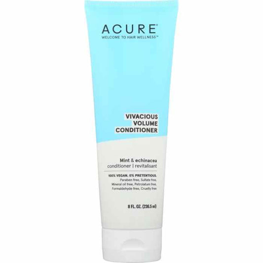Acure - Volumizing Conditioner - Peppermint, 8fo (Pack of 1)