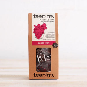Teapigs - Super Fruit Herbal Tea, 15 Bags | Pack of 6