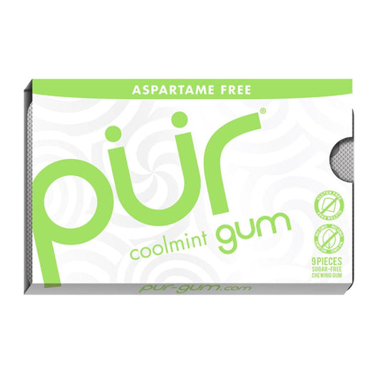 Pur - Gum - Coolmint, 9pc (Pack of 12)
