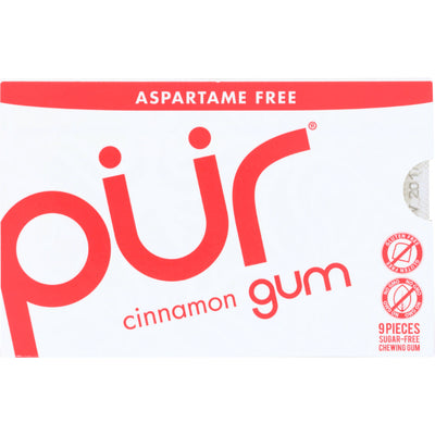 Pur - Gum - Cinnamon, 9pc (Pack of 12)