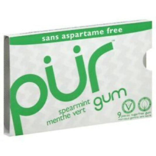 Pur - Gum - Spearmint, 9pc (Pack of 12)