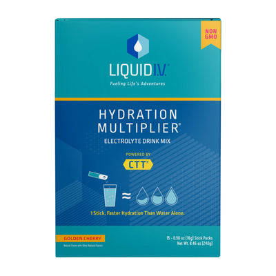 Liquid Iv - Hydration - Golden Cherry, 8.4oz (Pack of 4)