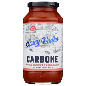 Carbone - Marinara Sauce - Spicy Vodka, 24oz (Pack of 6)