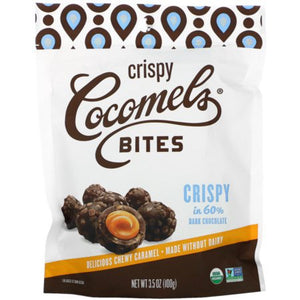 Cocomels - Bites Crispy Chocolate Covered, 3.5 Oz (Pack of 6)