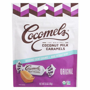 Cocomels - Caramels Original Pouch Organic, 3.5 Oz (Pack of 6)