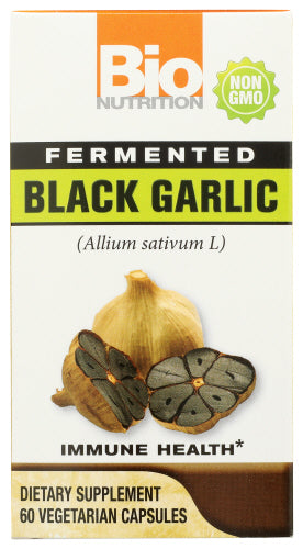 Bio Nutrition - Fermented Black Garlic, 60 Capsules (Pack of 1)