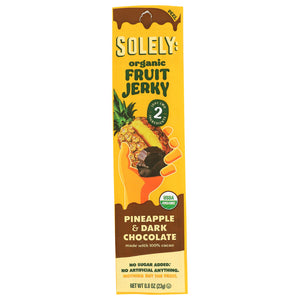 SOLELY - Jerky Pineapple Chocolate 0.8OZ - Pack of 12