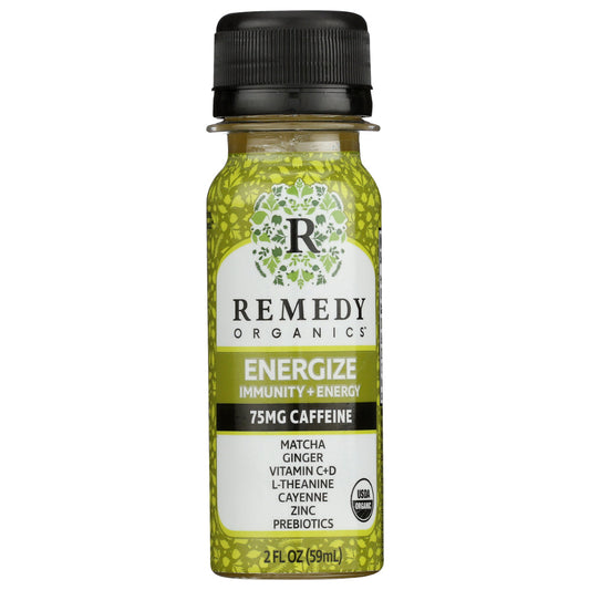 Remedy Organics - Shot - Energize Immunity, 2oz (Pack of 12)
