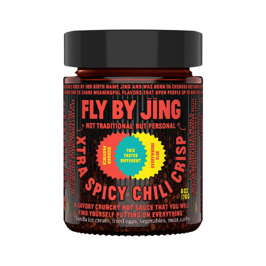 Fly By Jing - Chili Crisp - Extra Spicy, 6oz (Pack of 6)