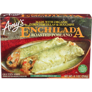 Amy's - Entrée Enchilada Poblano, 9.15 oz | Pack of 12