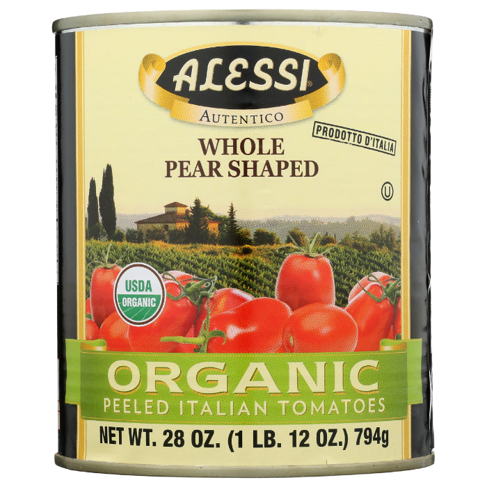 Alessi - Organic Peeled Tomato 28 Oz