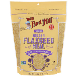 Bob's Red Mill - Flaxseed Meal, Golden, 16 Oz | Pack of 4