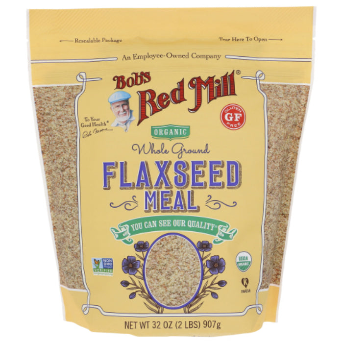 Bob's Red Mill - Flaxseed Meal, Organic, 32 Oz | Pack of 4