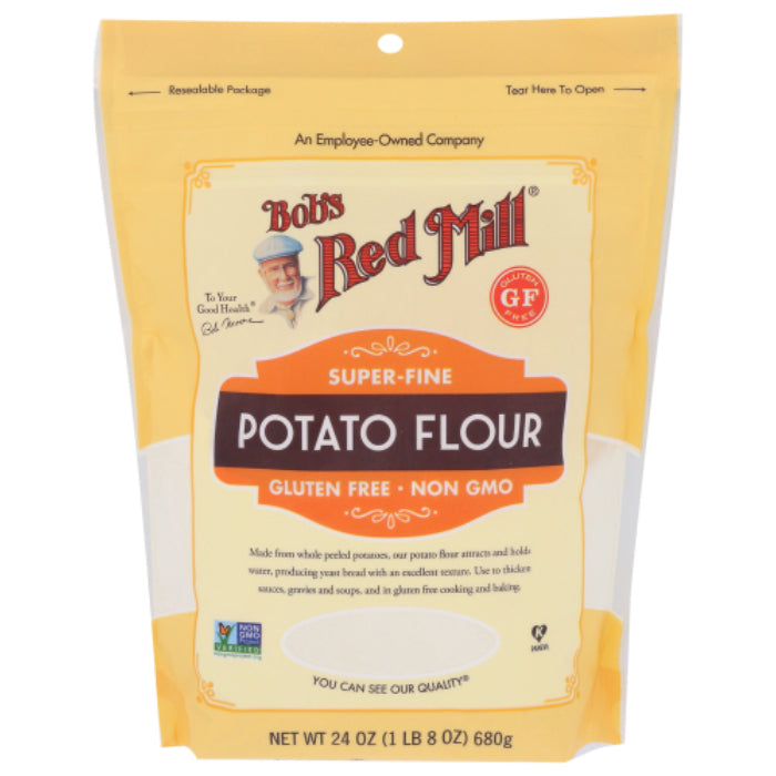 Bob's Red Mill - Flour, Potato, 24 Oz | Pack of 4