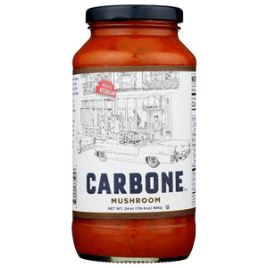 Carbone - Pasta - Mushroom Marinara, 24oz (Pack of 6)