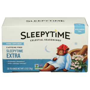 Celestial Seasonings - Herbal Tea Sleepytime Extra, 20 Bags | Pack of 6