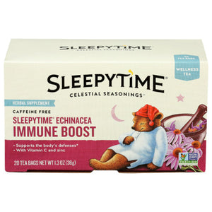 Celestial Seasonings - Wellness Tea Sleepytime Echinacea Immune Boost, 20 Bags | Pack of 6