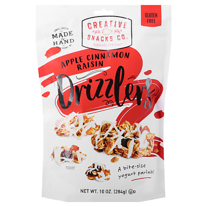 Creative Snacks - Apple Cinnamon Raisin Drizzlers