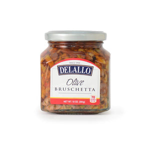 Delallo - Bruschetta Olive, 10 Oz | Pack of 6