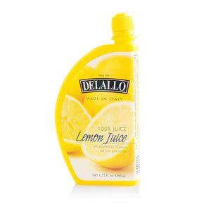 Delallo – Lemon Juice, 6.75 oz | Pack of 12