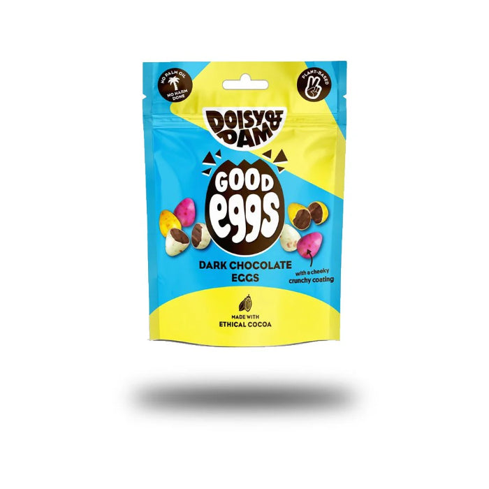 Doisy & Dam - Good Eggs Dark Chocolate, 75g