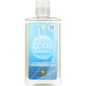 ECOS - Wave Jet Rinse Aid for Dishwashers 8OZ ( Pack of 6)