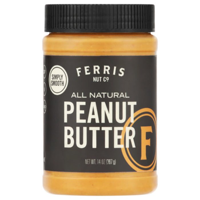 Ferris Coffee & - Peanut Butter - Smooth, 14oz (Pack of 6)