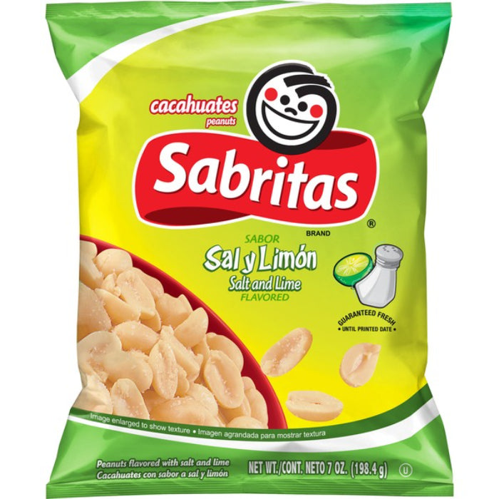Gamesa - Peanuts - Salt & Lime, 7oz (Pack of 12)